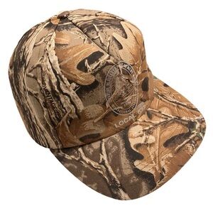 Vtg Advantage Camo Hat Operative Plasterers And Cement Masons Union Local 633